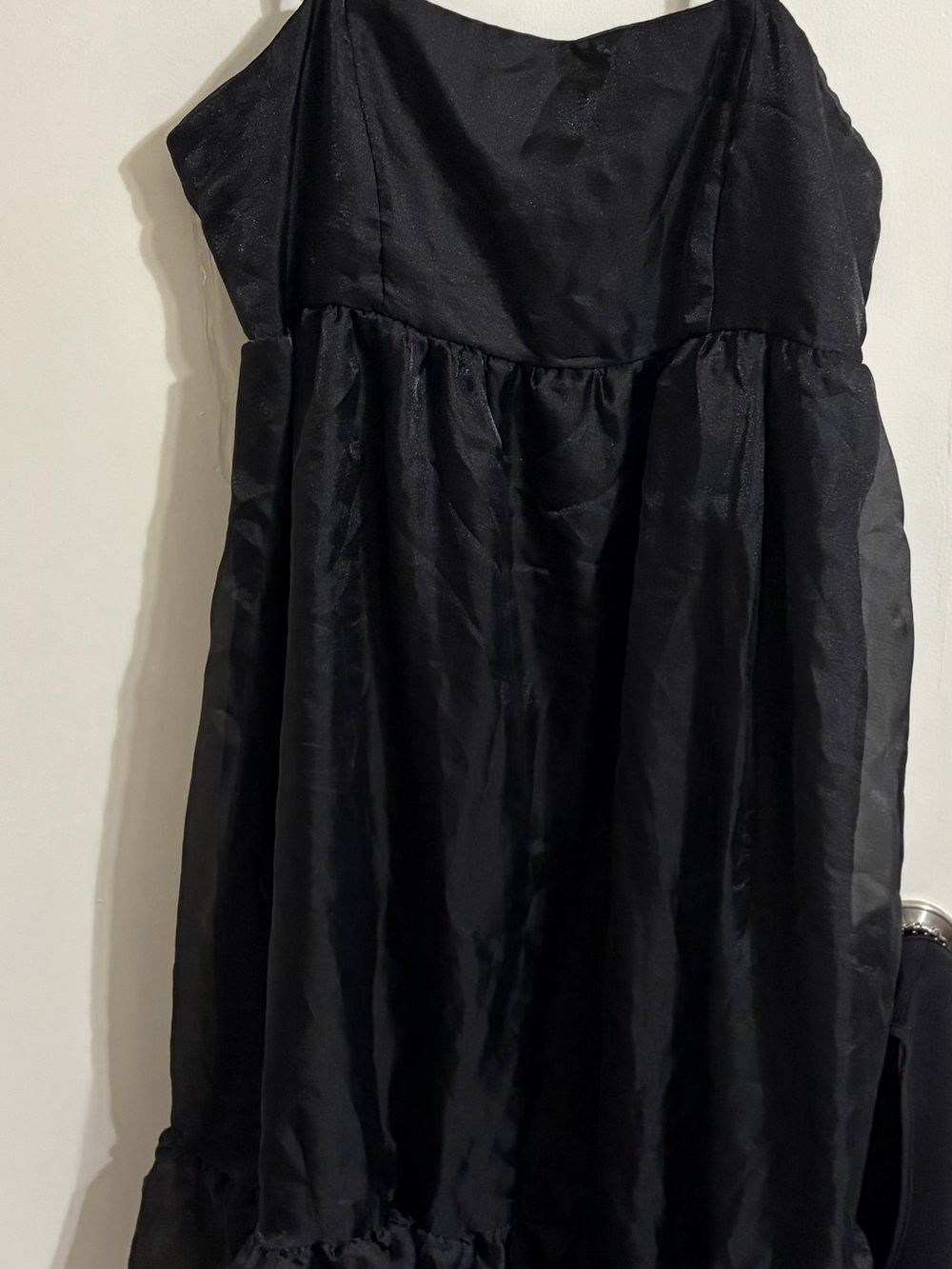 wild fable Black Spaghetti Strap Dress